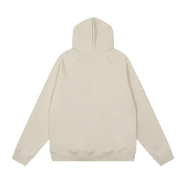 Essentials Fear of God Multi-thread Cream White Hoodie
