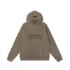 Essentials Fear of God Multi-thread Brown Hoodie