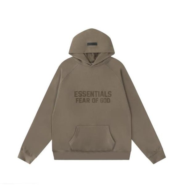 Essentials Fear of God Multi-thread Brown Hoodie