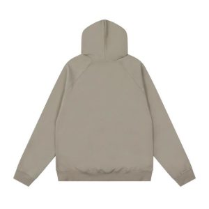 Essentials Fear of God Multi-thread flocked Brown Hoodie