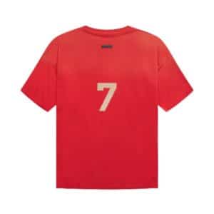 Fear of God Essentials 7 T-Shirt Red