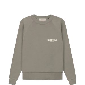 Essentials Fear of God Crewneck Sweatshirt Desert Taupe