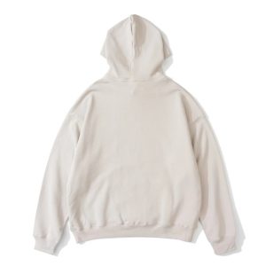 Fear of God Essentials Baseball Hoodie white
