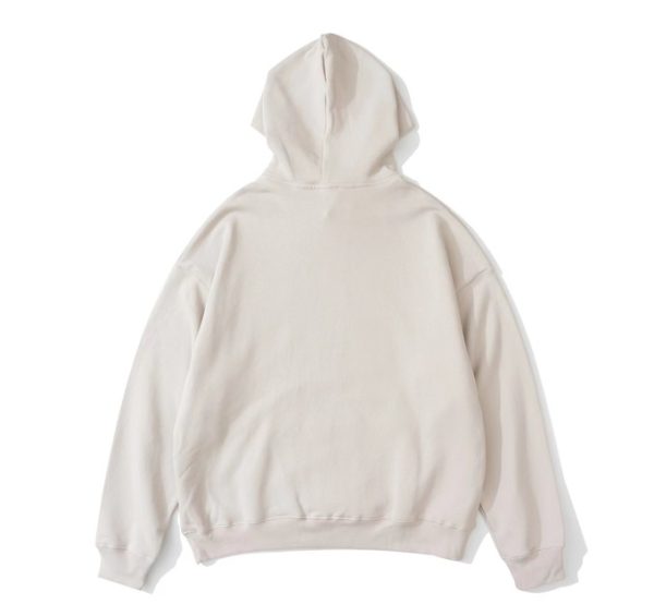 Fear of God Essentials Baseball Hoodie white