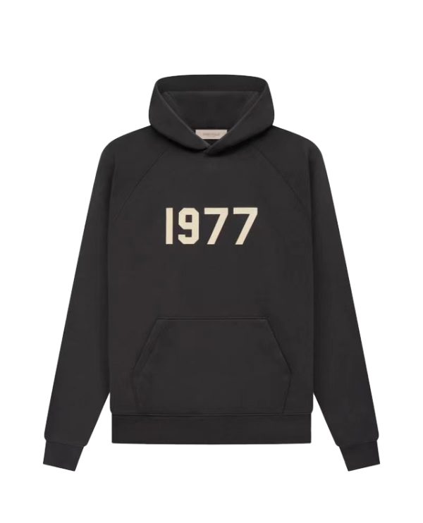 The Signature 1977 Essentials Pullover Hoodie Black