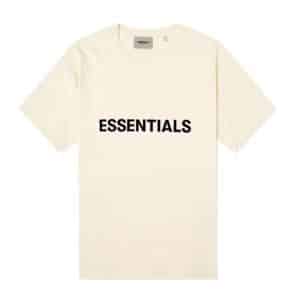 Fear of God Essentials Boxy T-Shirt Butter Cream