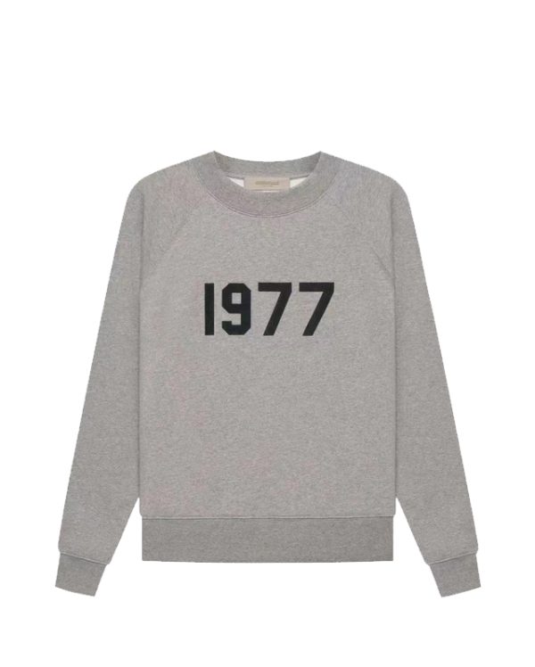 Essentials 1977 Crewneck Sweatshirt Dark Oatmeal