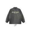 Essentials Fear of God Coach Windbreaker Jacket off Black