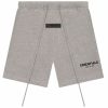 Essentials Fear of God Dark Oatmeal Shorts