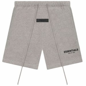 Essentials Fear of God Dark Oatmeal Shorts