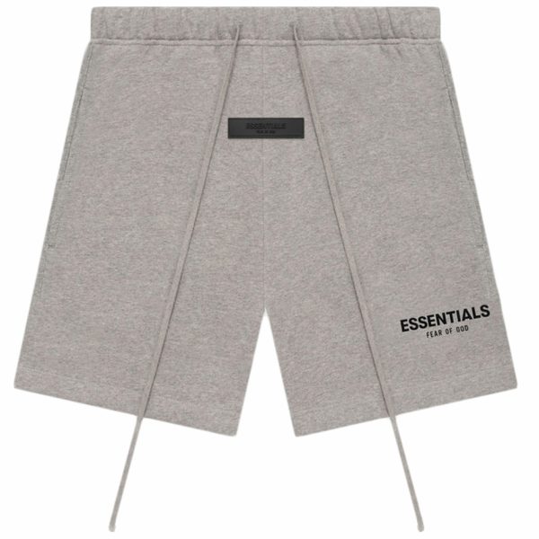 Essentials Fear of God Dark Oatmeal Shorts