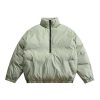 Essentials Fear of God Half Zip Jacket Light Green