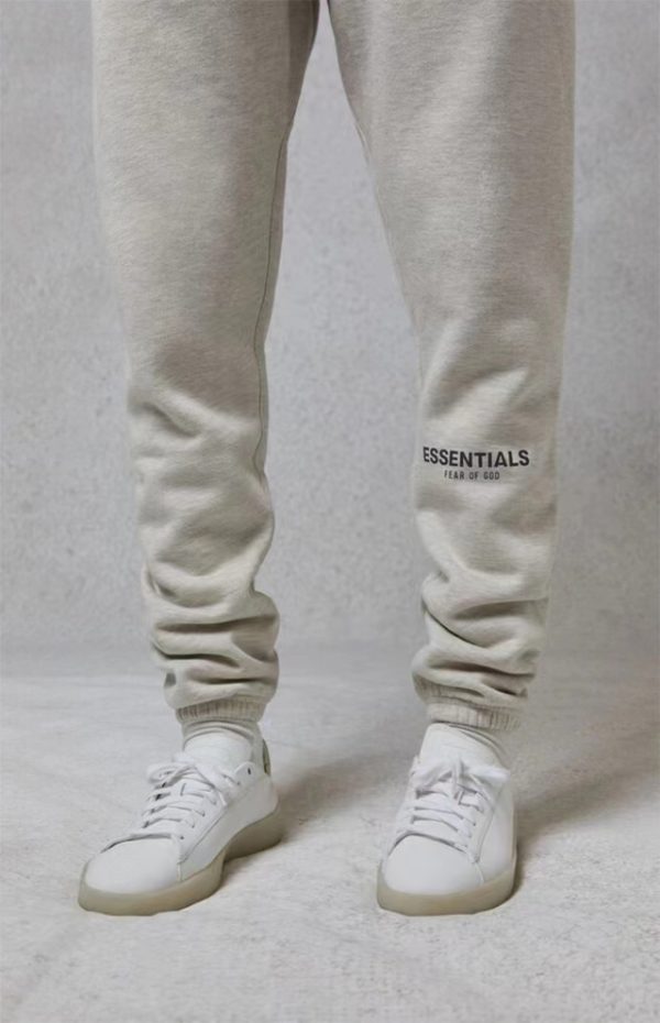Essentials Fear of God Sweatpants Oatmeal Gray