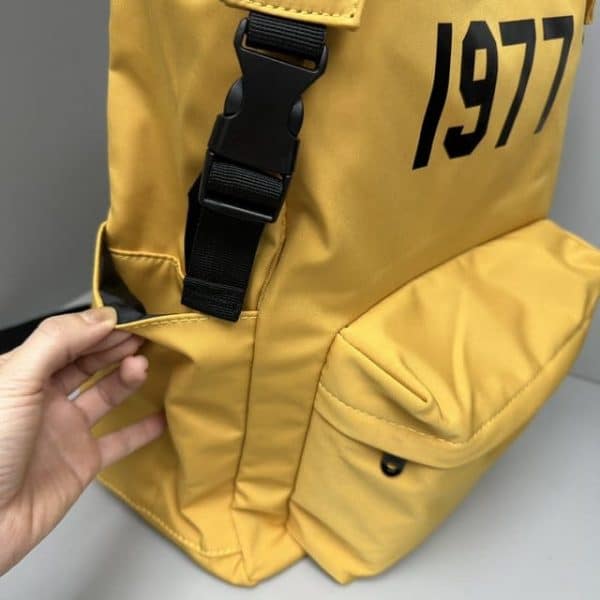 Fear of God Essentials 1977 BackPack in Yellow