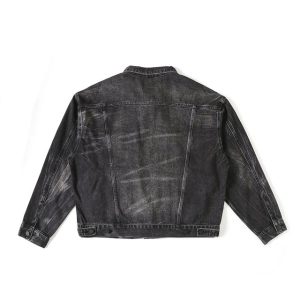 Fear of God Essentials Black Denim Jacket