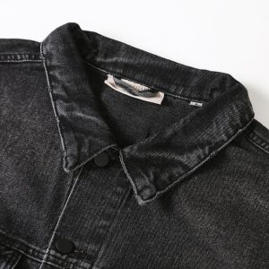 Fear of God Essentials Black Denim Jacket