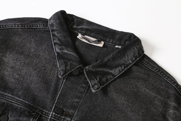 Fear of God Essentials Black Denim Jacket