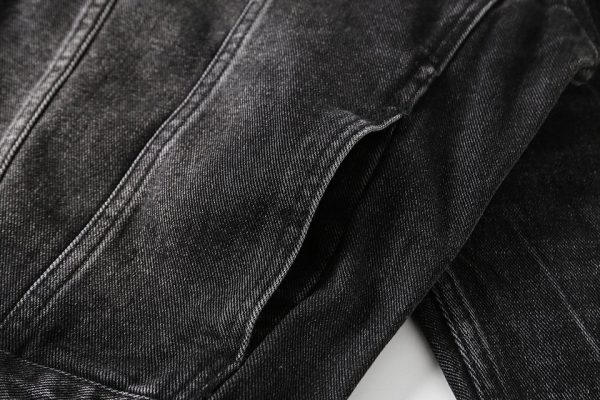 Fear of God Essentials Black Denim Jacket