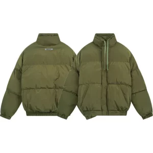 Fear of God Essentials Puffer Jacket Army Green