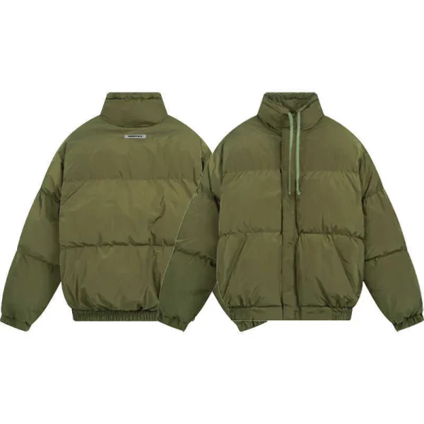 Fear of God Essentials Puffer Jacket Army Green