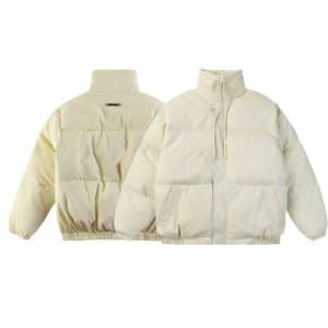 Fear of God Essentials Puffer Jacket White