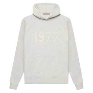 The Signature 1977 Essentials Pullover Hoodie Light Oatmeal