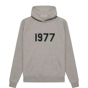 The Signature 1977 Essentials Pullover Hoodie Dark Oatmeal