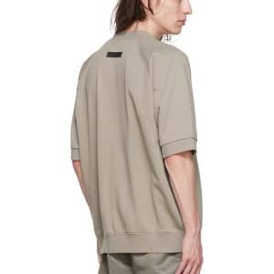 Essentials Cotton Sweatshirt Taupe