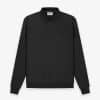 Fear of God Essentials Long Sleeve Polo Sweatshirt Black