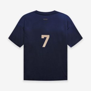 Fear of God Essentials 7 T-Shirt Navy Blue