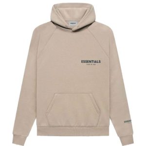Fear Of God Essentials Pullover Hoodie Brown